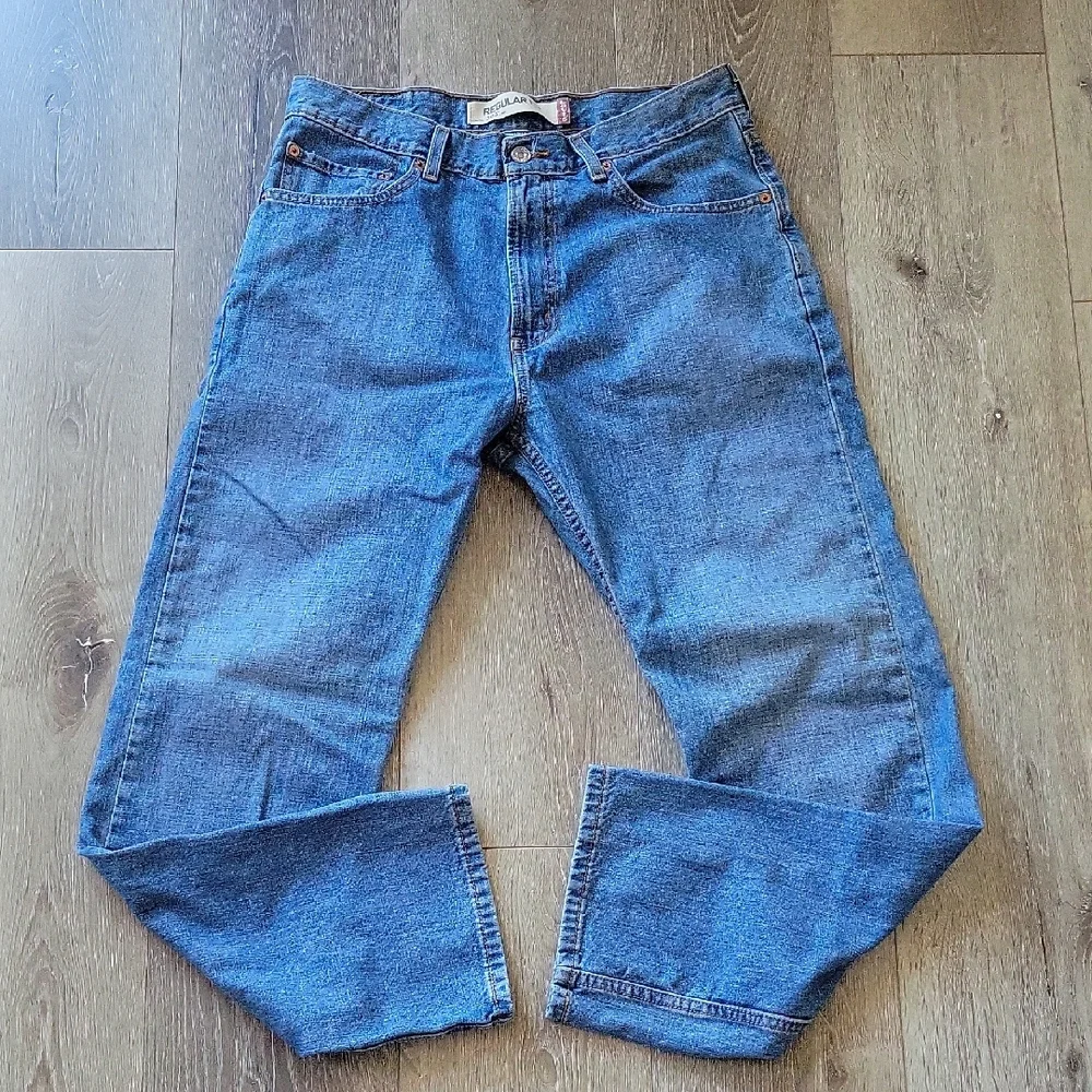 Levi's 505 W33 X L30 (W30 X L30) Men's Classic Denim Jeans Zip Fly